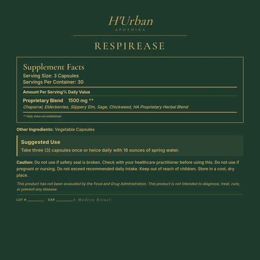 HUA Back Panel - Respirease