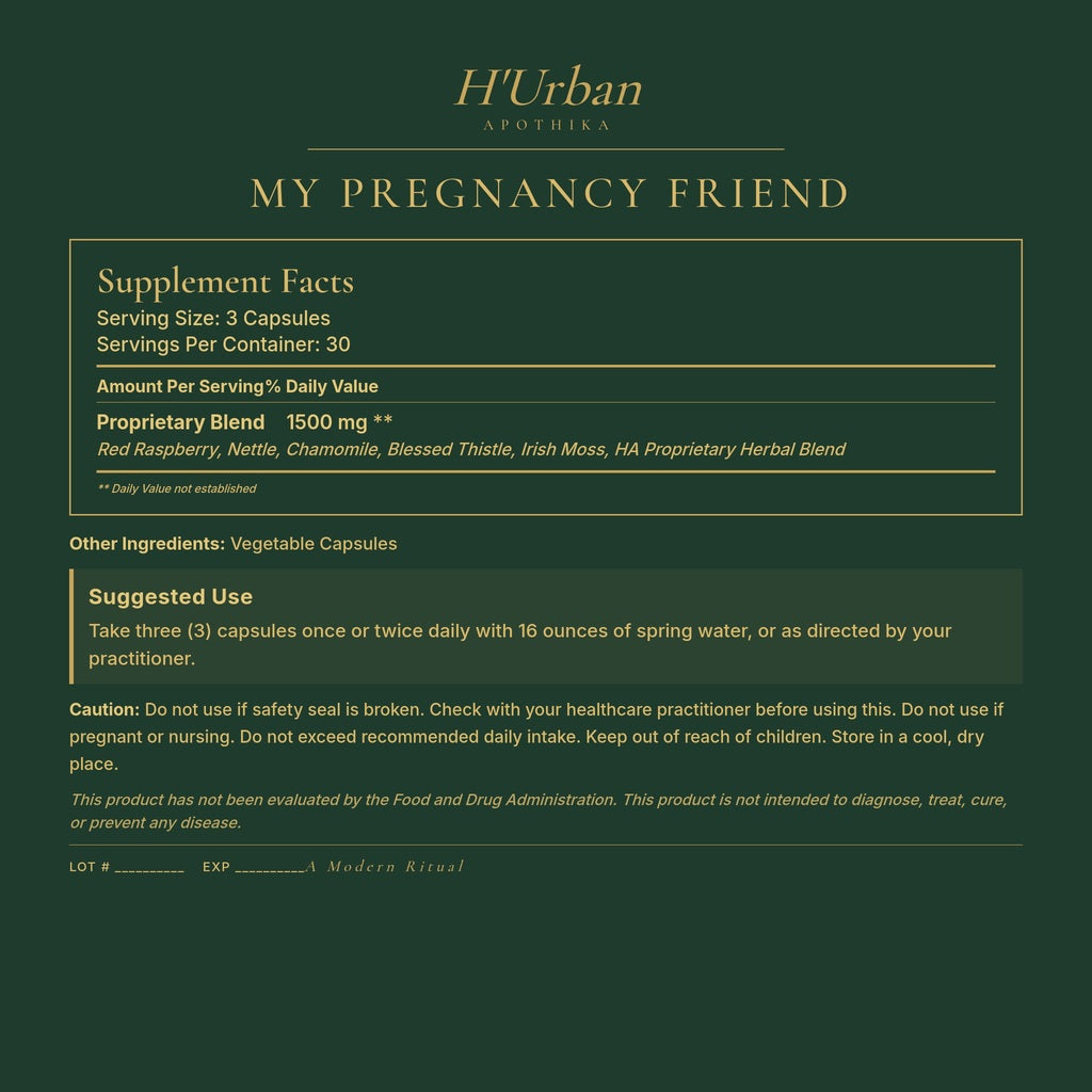 HUA Back Panel - My Pregnancy Friend