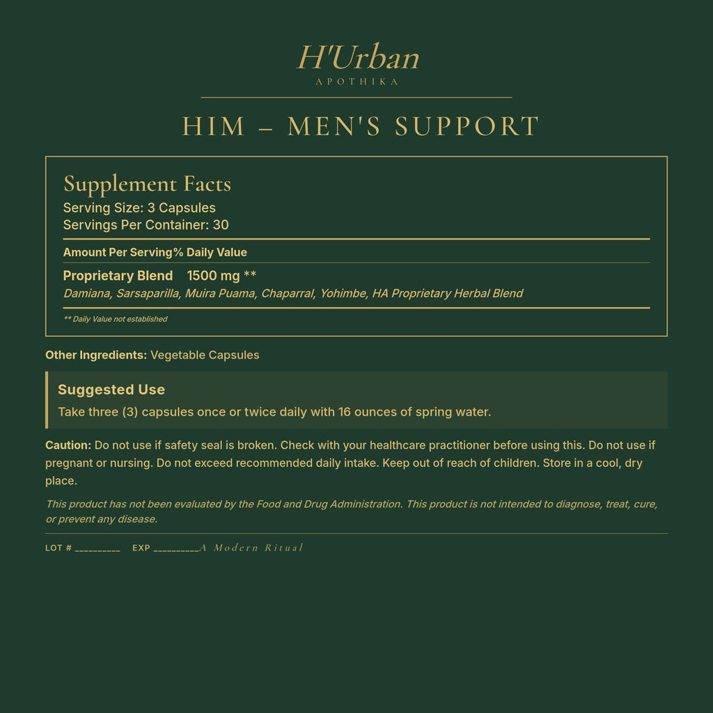 HUA Back Panel - HIM – Men's Support