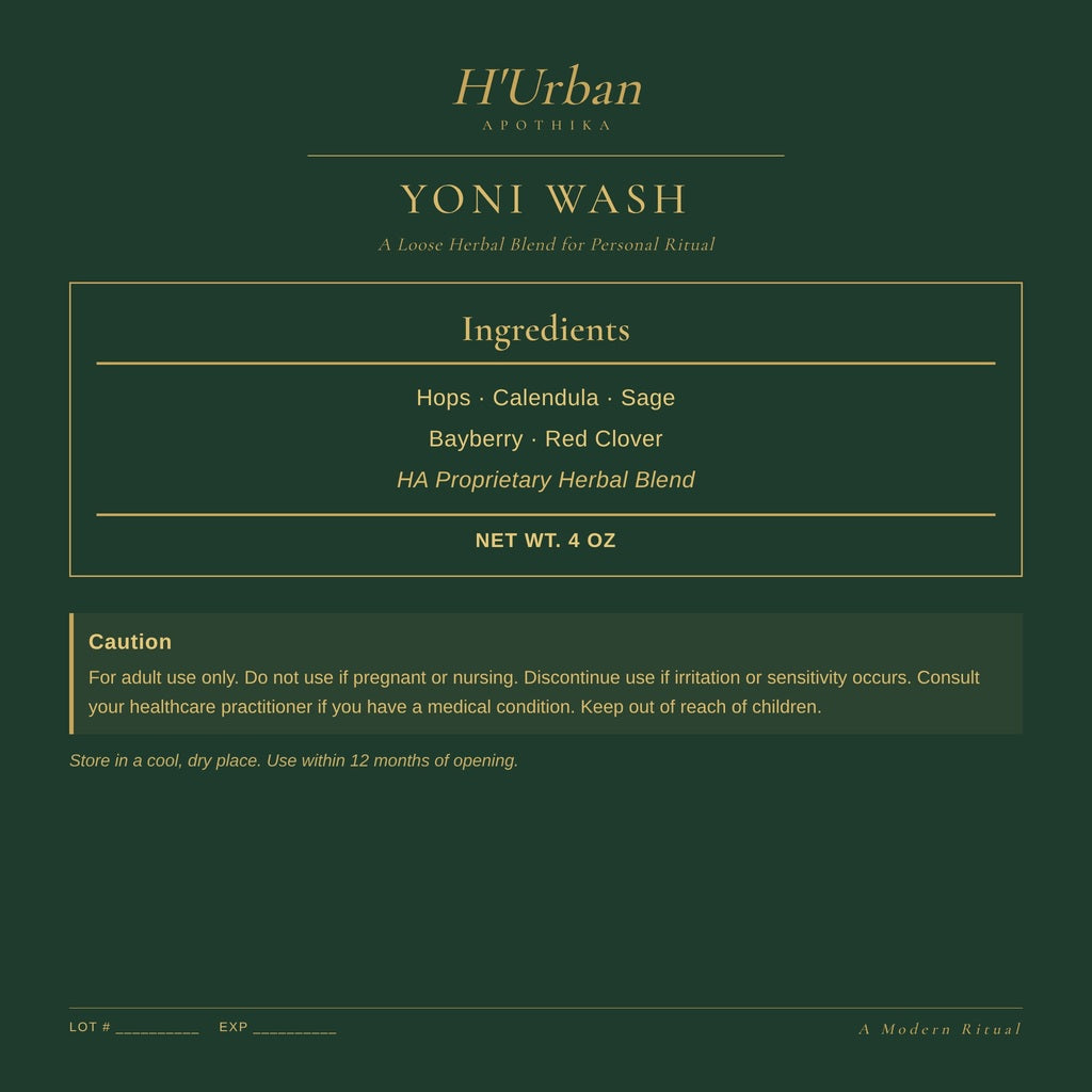 HUA Yoni Wash Back Panel