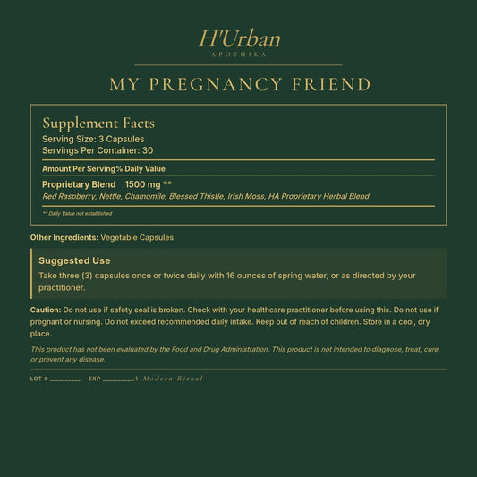HUA Back Panel - My Pregnancy Friend