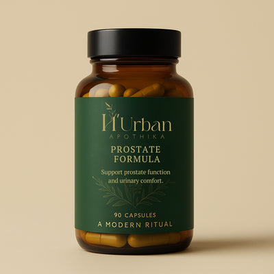 Healthy Prostate Formula — H'Urban Apothika men's herbal capsule blend in amber bottle